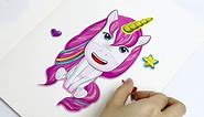 24 Pcs Make Your Own Unicorn Sticker Sheet, Unicorn Party Favors Face Stickers for Kids Girls Toddlers Crafts Activities Bags Birthday Party Favors Valentines Day Gifts for Kids Classroom