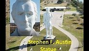 Angleton, TX - 76-Foot-Tall Stephen F. Austin Statue 4k Video