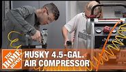 Husky 4.5-Gal. Air Compressor | The Home Depot