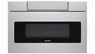 24 in. 1.2 cu. ft. 950W Sharp Stainless Steel Microwave Drawer Oven (SMD2470ASY)