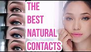 Best colour changing contact lenses | Dark Brown eyes to...