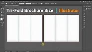 ✅ How to Set Tri-Fold Brochure Size in Adobe Illustrator