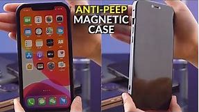 Anti-Peep Magnetic Phone Case iPhone 13 / iPhone 13 pro / iPhone 12 Pro Max Double Privacy Case
