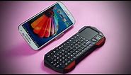 MiniSuit Bluetooth Mini Keyboard /w Touchpad for Android,Windows or iOS (Shown on Galaxy S4) Review