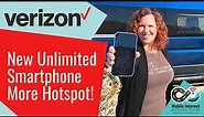 Verizon's New Unlimited Smartphone Plans - More Hotspot Data