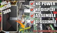 Dell Vostro 3668 No Power on Problem Repair | No Display Repair | Full Repairing Video