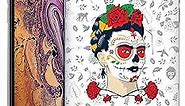 Head Case Designs Officially Licensed Frida Kahlo Sugar Skull Icons Soft Gel Case Compatible with Apple iPhone XR