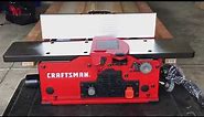 Craftsman 6 inch Jointer Unboxing | Assembly | Test