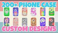 Top 200+ Best Nook Phone Case Custom Designs In Animal Crossing New Horizons (Design ID/QR Codes)
