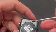 Cleaning apple watch series 2 - What is this! #satisfying #unintentionalasmr #satisfayingvideo #cleaner #cleaning | Richard Barton