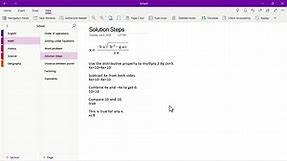 Immersive Reader in OneNote for Windows 10 and OneNote Online