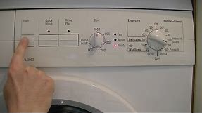 Bosch Maxx WFL 2060 Automatic Washing Machine Overview & Brief Demo