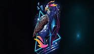 Retro Hawk Live Wallpaper