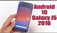 Install Android 10 on Galaxy J5 2016 (Pixel Experience ROM) - How to Guide!