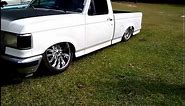 bagged ford f150 on 22s