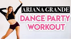 15 MIN DANCE PARTY WORKOUT - Ariana Grande (Full Body Cardio)
