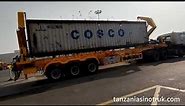 40 Ft Container Side Loader Truck in Tanzania
