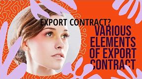 #export Contract & Elements