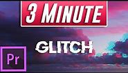 How to Create Glitch Effect Tutorial | Premiere Pro 2021