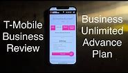 T-Mobile Business Review on the Unlimited Advance Plan