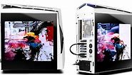 Meet the PC with a transparent video screen for a side panel