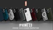URBAN ARMOR GEAR UAG Designed for iPhone 13 Mini Case Clear Ice Rugged Lightweight Slim Shockproof Transparent Plasma Protective Cover, [5.4 inch Screen]