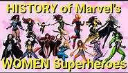 History of Marvel's Women Superheroes