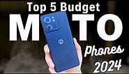 Best Budget Motorola Phones to buy in 2024
