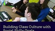 Building Class Culture with Social Skills Goals