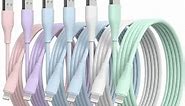 6Pack(3/3/6/6/6/10 FT) Original [Apple MFi Certified] iPhone Charger Fast Charging Lightning Cable iPhone Charger Cord Compatible with iPhone 14/13/12/11 Pro Max/XS MAX/XR/XS/X/8/7 Plus iPad AirPods