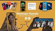 Woman Hand Gesture for Smartphones - Premiere Pro Tutorial