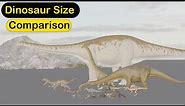 Dinosaur Size Comparison | 3D Animation
