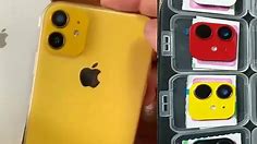Fake iphone XR to iphone 11 camera sticker Online Pakistan - Pre Order only