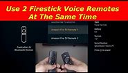 How to Pair 2 Amazon Firestick Voice Remotes to work together