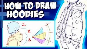 How to Draw Hoodies Easily!
