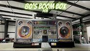 80's Boom Box POV