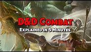 D&D 5E Combat Explained in 5 Minutes