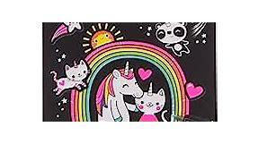 Tiger Tribe Neon Coloring Set - Unicorns & Friends,Pink, 1 Count (Pack of 1)