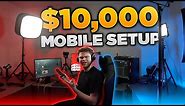 ~$10,000 Mobile Gaming Stream Setup + Room Tour