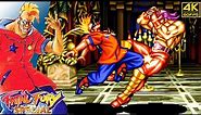 Fatal Fury Special - Duck King (Arcade / 1993) 4K 60FPS