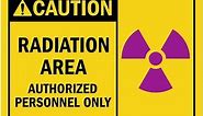 Medical Sign | Caution Sign | Caution Radiation Area | Danger Symbol