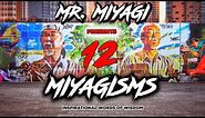 Mr Miyagi | The Karate Kid | 12 Inspirational QUOTES of Wisdom reaction