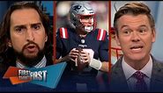 Patriots drop to 2-8 with loss to Colts, officially rock bottom for Pats? | NFL | FIRST THINGS FIRST