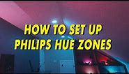 Group Your Philips Hue Lights! How to Set Up Zones on the Philips Hue App