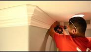 Two Piece Crown Moulding - How to Install the Base Trim