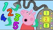 Peppa Pig 💯 Counting with Beep Bop Boop - 2 | Learning Videos for Toddlers | Learn with Peppa Pig
