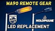 Remote Geared Philips MA90 SOX Street Light Lantern LED Replacement! (to a Holophane S-Line)