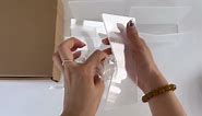 4 Pcs Acrylic Mail Holder Mail Organizer Countertop Thickened Clear Postcard Holder Envelope Mail Holder Letter Mail Bill Sorter for Desk Postcard Greeting Card Invoice Organizer for Home Office School