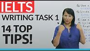 IELTS General: Writing Task 1 – 14 Top Tips!