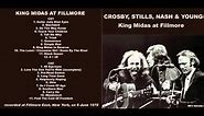 CROSBY, STILLS, NASH & YOUNG King Midas at Fillmore - Blackbird (The Beatles)